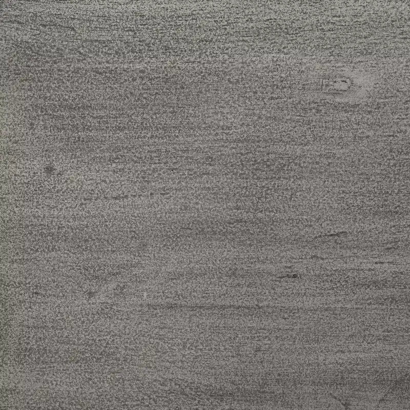 Tavolo Consolle/Credenza in Legno di Mango Artigianale da 150 cm con Base Geometrica Intrecciata, Grigio Decapato